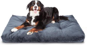 Hondenmand - Hondenkussen - Hondenbed - 122x74 cm - Donkergr, Verzenden, Nieuw