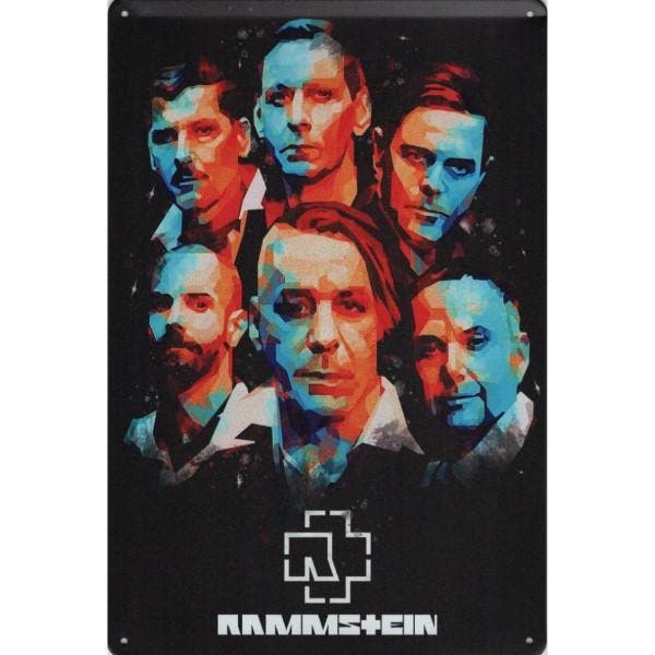 Wandbord -  Rammstein The Band, Maison & Meubles, Accessoires pour la Maison | Décorations murale