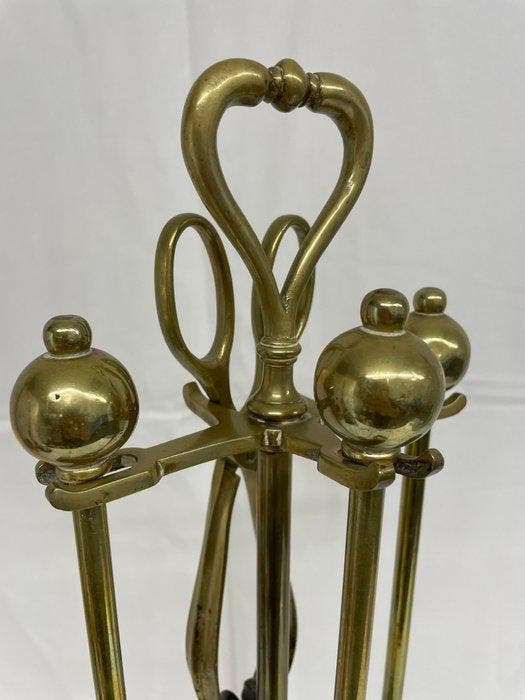 Openhaard accessoire (5) - Koper, Antiek en Kunst, Curiosa en Brocante
