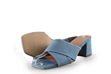 Manfield Muiltjes in maat 37 Blauw, Verzenden