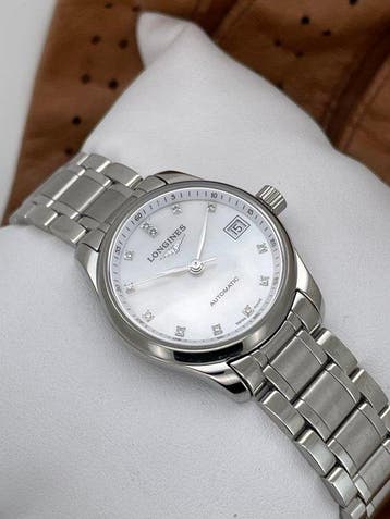 Longines - Master Collection Date Diamonds Automatic Lady -