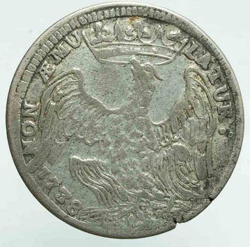 Italie, Modène Francesco III (1737-1746). 1 Lira 1738