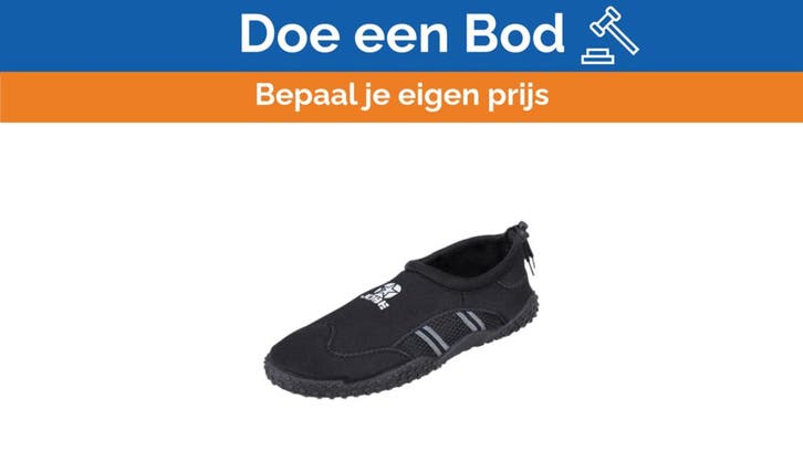 Bieden: Jobe Aqua Shoes adult black size 12 - 300812007-12, Watersport en Boten, Bootonderdelen, Ophalen of Verzenden