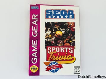 Sega Game Gear - Sports Trivia - USA - New & Sealed, Verzenden