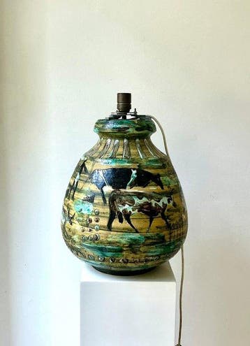 Schlossberg - Lamp - Grottenkunst - Porselein - Schlossberg
