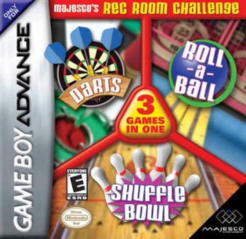 Majesco’s Rec Room Challenge - NTSC - Gameboy Advance (Lo., Consoles de jeu & Jeux vidéo, Jeux | Nintendo Game Boy, Ophalen of Verzenden