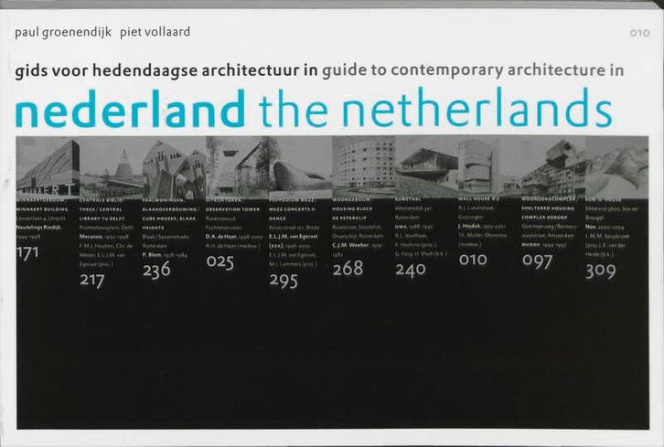 Gids voor hedendaagse architectuur in Nederland / Guide to, Boeken, Kunst en Cultuur | Architectuur, Gelezen, Verzenden