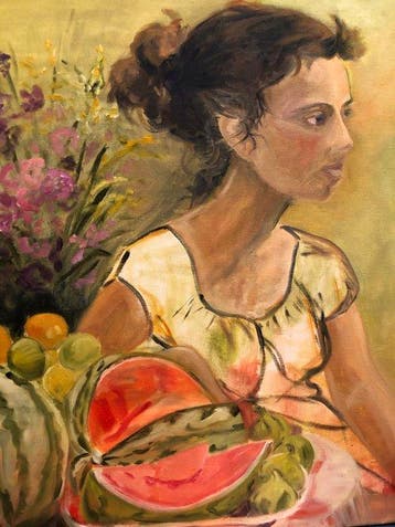 French School (XX) - An Allegory of Summer, Antiek en Kunst