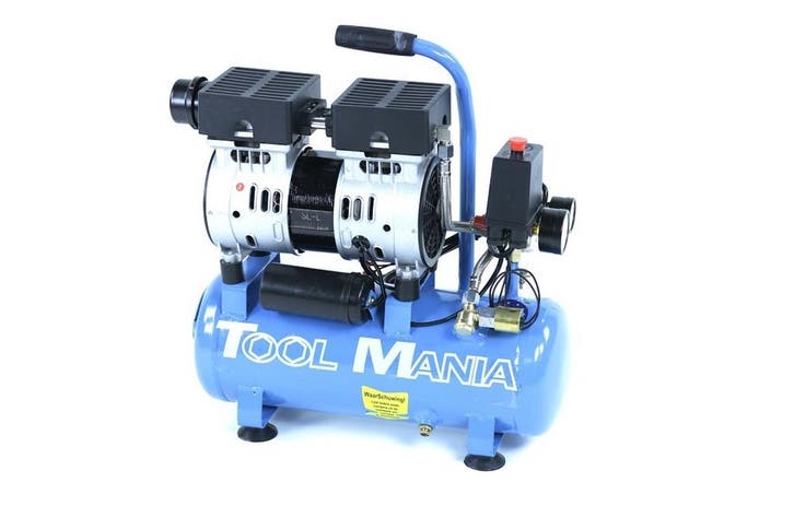 TM 9 Liter Professionele Low Noise Compressor 0.75HP 230v, Auto diversen, Autogereedschap, Verzenden