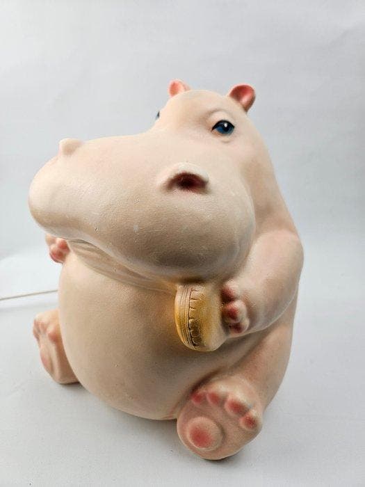 Heico - Lamp - Plastic - Hippo lamp, Antiek en Kunst, Kunst | Designobjecten