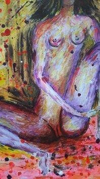 Christiane Guerry - FLEUR, Antiquités & Art, Art | Peinture | Moderne