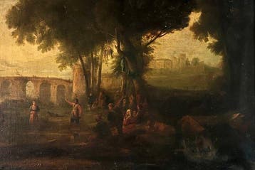 Claude Lorrain (1600-1682), Naar - The Village Fête - XL