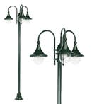 Tuinverlichting klassiek Handgemaakte 3-Lichts Lantaarnpaal, Verzenden, Nieuw