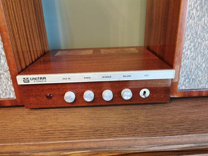 Unitra Fonica Poland - W-480F buizenversterker met, Audio, Tv en Foto, Radio's