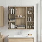 vidaXL Badkamerspiegelkast Sonoma Eik 70 x 14,5 x 70 cm, Verzenden, Nieuw