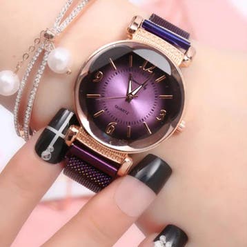 Pearl Luxe Horloge Dames - Anoloog Kwarts Uurwerk voor, Verzenden