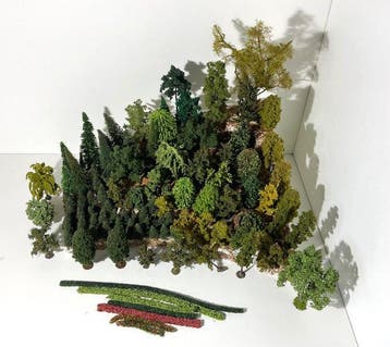 diversen H0 - Modeltreinlandschap (102) - Set losse, Nieuw