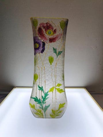 Baccarat style - Vase (2) - Cristal