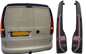 Achterlichten | geschikt voor Volkswagen Caddy 2020- | LED U, Auto-onderdelen, Verzenden, Nieuw, Volkswagen