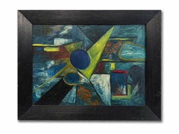 European school (XX), signed A. Bakow - Abstrakte, Antiek en Kunst