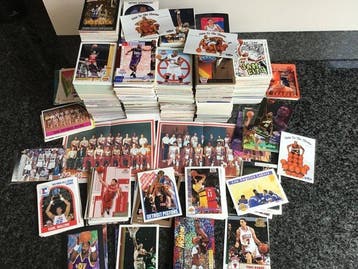 From 80s to present Fleer , Hoops , Panini , Upper deck NBA