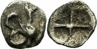 Tritetetartemorion 475-450 v Chr Teos Ionien Tritetartemo..., Verzenden