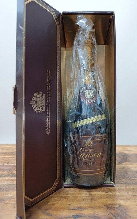 1981 Lanson, Vintage, Cuvée du 225ème Anniversaire -, Collections, Vins