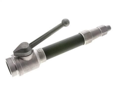 9 mm straalpijp G 2'' Buitendraad Aluminium & Rubber DIN, Doe-het-zelf en Bouw, Overige Doe-Het-Zelf en Bouw, Verzenden