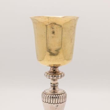 Zilveren miskelk Frankrijk, 18e-eeuw - Zilver - 1750-1800
