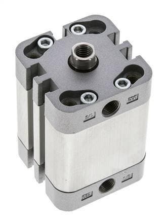 ISO 21287 Compacte Enkelwerkende Cilinder 32-25mm -, Verzenden, Nieuw