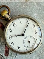 Antique Swiss Pocket Watch - Remontoir – Silver 0.800 – 48, Bijoux, Sacs & Beauté