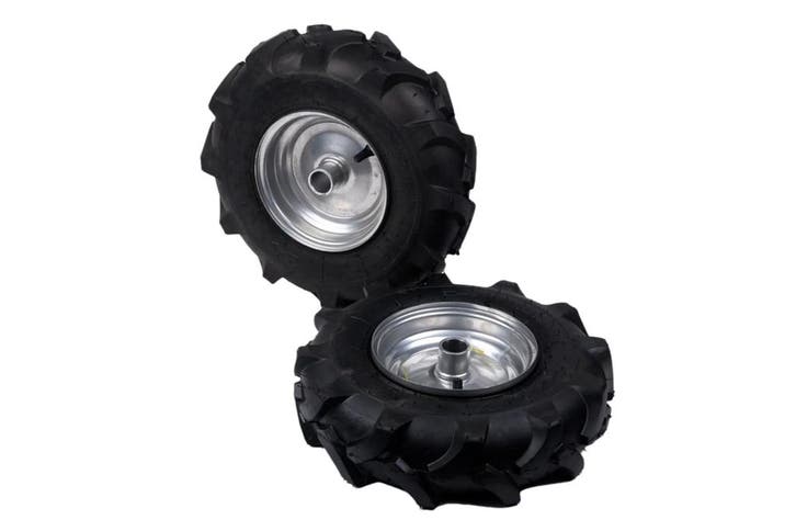 2x Wiel Set Met Velg Voor De Kibani Grondfrees 46 CM 196 CC, Tuin en Terras, Hand-tuingereedschap, Nieuw