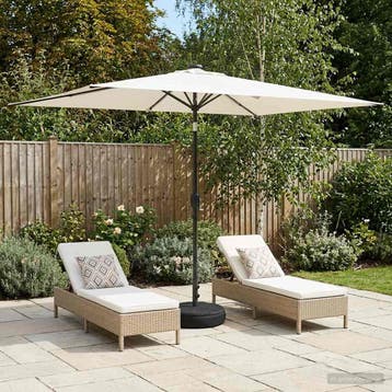 vidaXL Tuinhaard met LED-verlichting en basis 200 x 300 cm, Verzenden, Nieuw