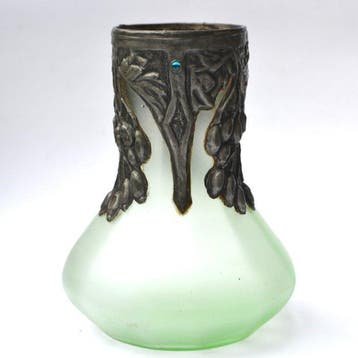 Vase - Verre, Étain