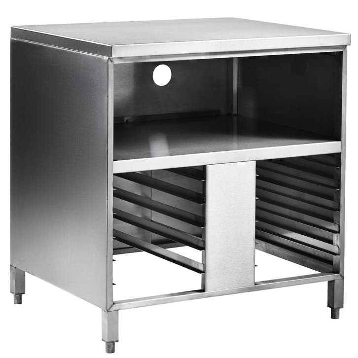 Onderstel | RVS | Uitsparing 2x Alto-Shaam 500-1DN, Zakelijke goederen, Horeca | Keukenapparatuur, Nieuw in verpakking, Verzenden