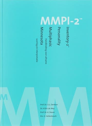 MMPI-2 (TM) 9789080570603 J.J.L. Derksen, Verzenden, J.J.L. Derksen