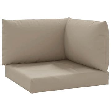 Palletkussens Taupe | Retour Deal | 46% Korting, Tuin en Terras, Verzenden, Gebruikt, Overige materialen