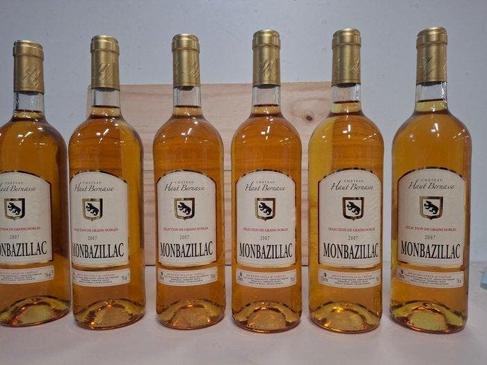 2007 Monbazillac Château Haut Bernasse Sélection Grains, Verzamelen, Wijnen