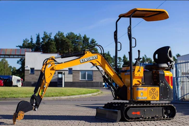 NIEUW! Mini pelle Minigraver Minigraafmachine Kingway Bagger, Zakelijke goederen, Machines en Bouw | Kranen en Graafmachines, Graafmachine