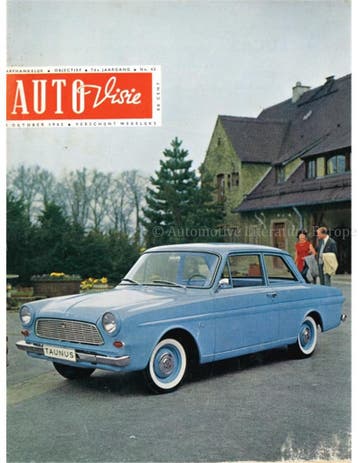 1962 AUTOVISIE MAGAZINE 42 NEDERLANDS, Nieuw