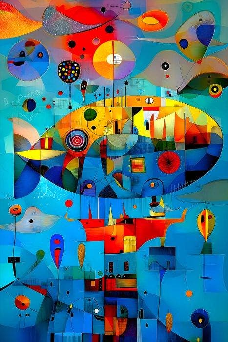 Jowita Skalska - The Floating City XXL, Antiquités & Art, Art | Objets design