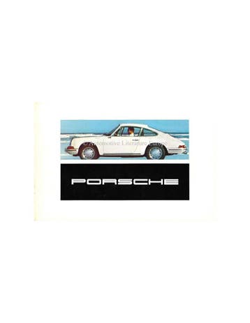 1967 PORSCHE TARGA & COUPÉ BROCHURE DUITS, Ophalen of Verzenden