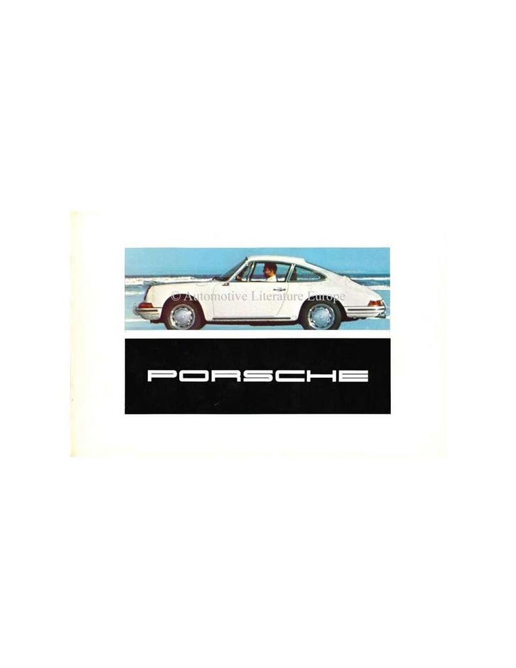1967 PORSCHE TARGA & COUPÉ BROCHURE DUITS, Livres, Autos | Brochures & Magazines, Enlèvement ou Envoi