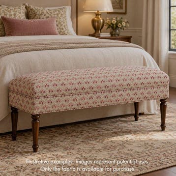 BA295 - Tissu Gobelin de Haute Qualité – Mini Damassé Beige, Antiquités & Art