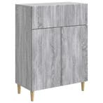 vidaXL Dressoir met lade Grijs sonoma 66 x 34,5 x 90 cm, Huis en Inrichting, Kasten | Dressoirs, Verzenden, Nieuw