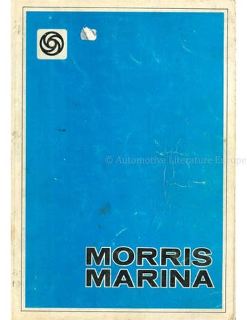 1978 MORRIS MARINA WERKPLAATSHANDBOEK ENGELS