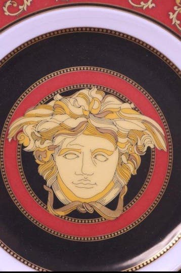 Rosenthal - Versace - Assiette - Medusa Red 18 cm -, Antiquités & Art