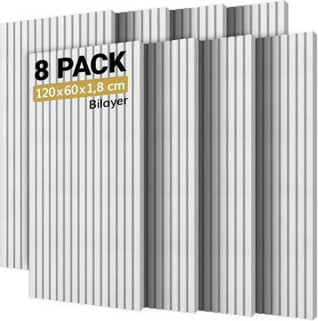 8x Akoestische Panelen 120x60cm | Retour Deal | 35% Korting, Doe-het-zelf en Bouw, Isolatie en Afdichting, Verzenden, Zo goed als nieuw