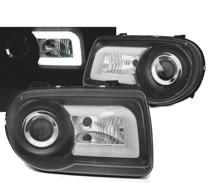 PHARES CHRYSLER 300C 05-10 NOIR, Auto-onderdelen, Verlichting, Verzenden