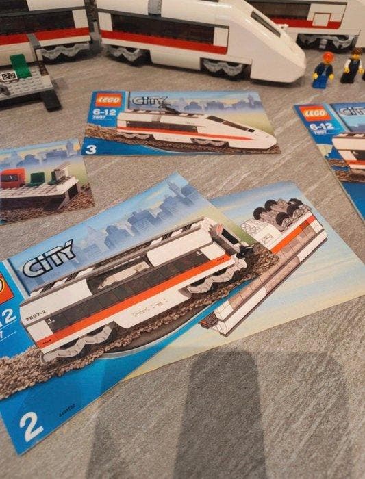 Lego Set - 7897 - City - Passenger Train FUNZIONANTE, Kinderen en Baby's, Speelgoed | Duplo en Lego